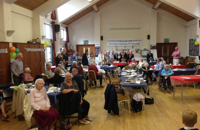 Centenarians' Tea Party