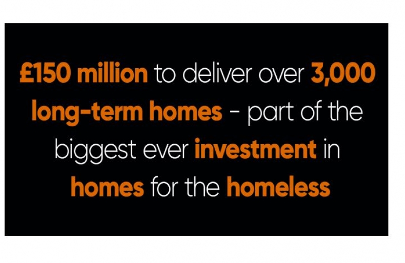 Southend-on-Sea to receive £2,160,707 to provide long-term safe homes for rough sleepers