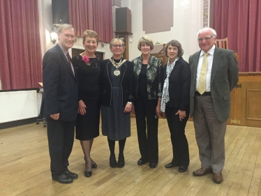 Sir David at the Eastwood Chorale autumn concert