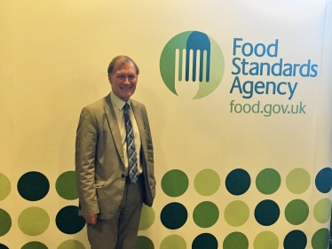 Sir David met with The Food Standards Agency