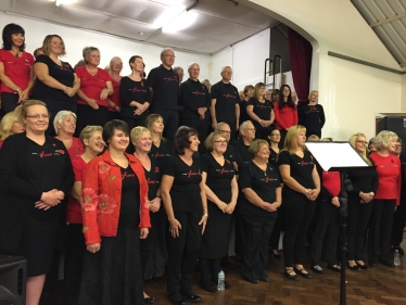 The Royal British Legion hosted an evening with 'The Show' choir
