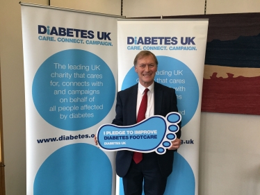 Diabetes UK campaign for better foot care
