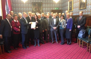 Reception for Royal Assent of Bill