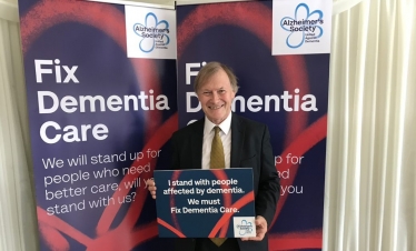 Sir David Amess attends Dementia awareness event