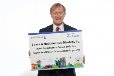 Sir David Amess supports local buses