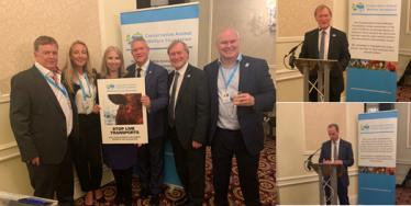 Sir David hosts Conservative Animal Welfare Foundation event 
