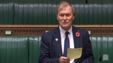 Sir David speaks in debate on Grenfell Tower 