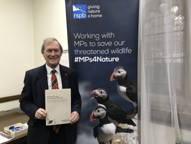 Sir David Amess supports plans to restore nature 