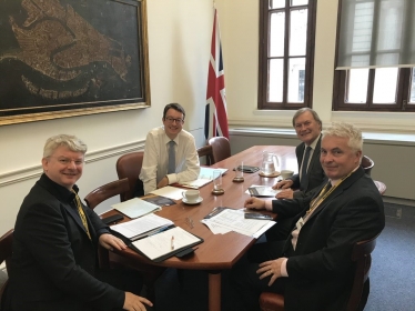 Southend West MP meets with HM Treasury 