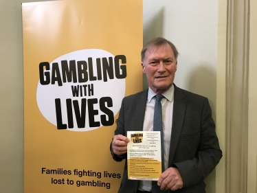Southend West MP attends ‘Gambling with Lives’ event