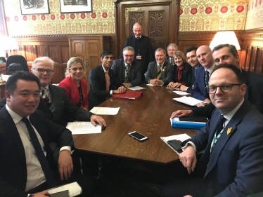 Sir David meets with Chancellor of the Exchequer ahead of upcoming Budget