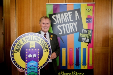 Sir David supports World Book Day 2020