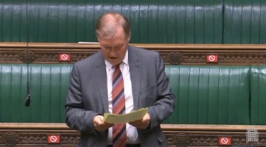 Sir David speaks at the Fisheries Bill in the House of Commons in favour of measures to support local and national fishermen and the industry