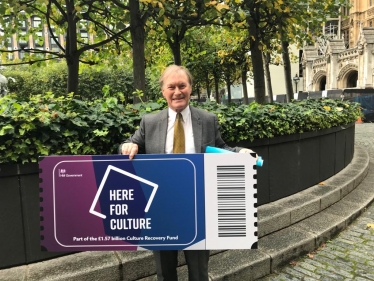 Arts organisations in Southend West will receive £359,299 as part of the Government’s Cultural Recovery Fund